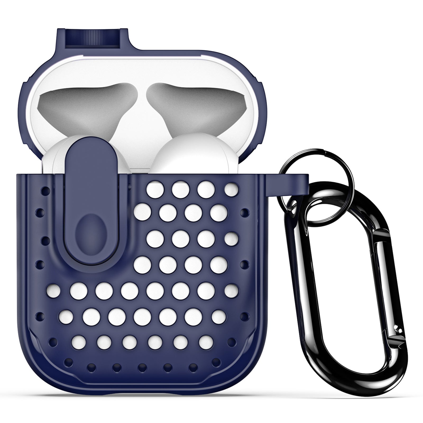 DUX DUCIS PECM Series for Apple AirPods with Charging Case (2016) / (2019) / AirPods with Wireless Charging Case (2019) Earbud Cover DUX DUCIS PECM Series for Apple AirPods with Charging Case (2016) / (2019) / AirPods with Wireless Charging Case (2019) Earbud Cover